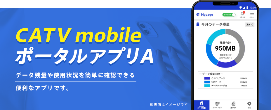 CATV mobile ポータルアプリA